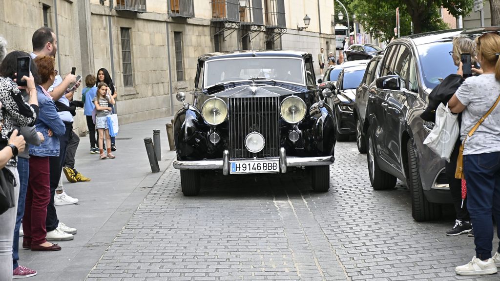 El Rolls-Royce que ha llevado a Marta Álamo a la iglesia