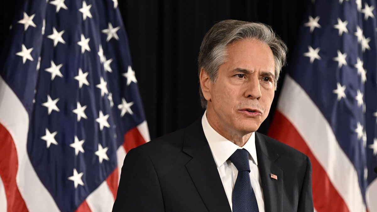 EuropaPress 5242193 02 june 2023 finland helsinki us secretary of state antony blinken delivers EuropaPress 5242193 02 june 2023 finland helsinki us secretary of state antony blinken delivers
