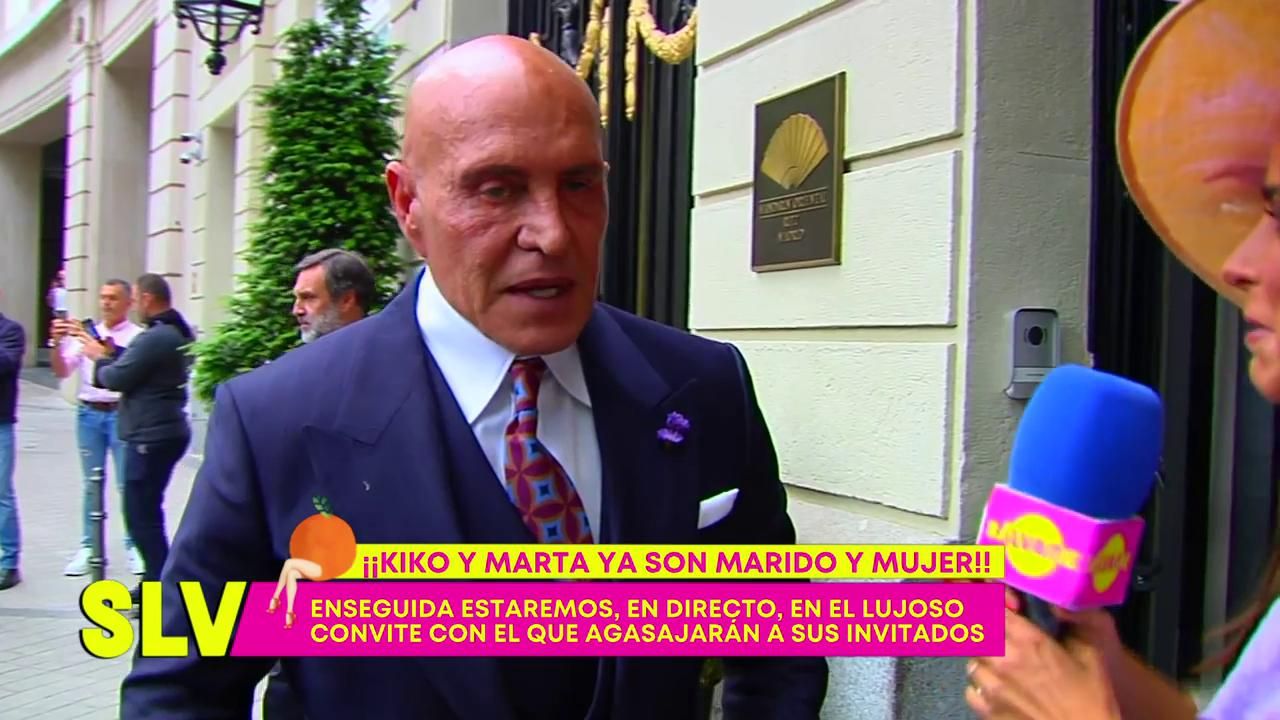 Kiko Matamoros y Marta López Álamo se dan el sí quiero: así de espectaculares iban vestidos los novios