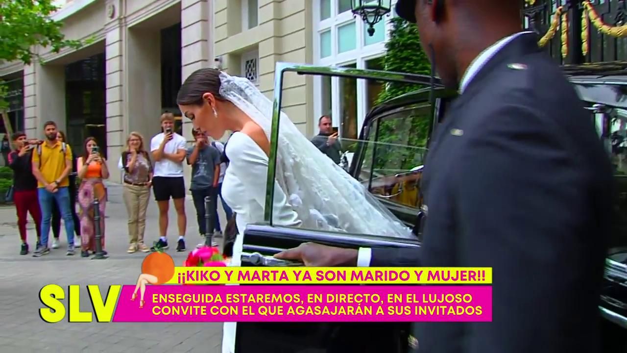 Kiko Matamoros y Marta López Álamo se dan el sí quiero: así de espectaculares iban vestidos los novios