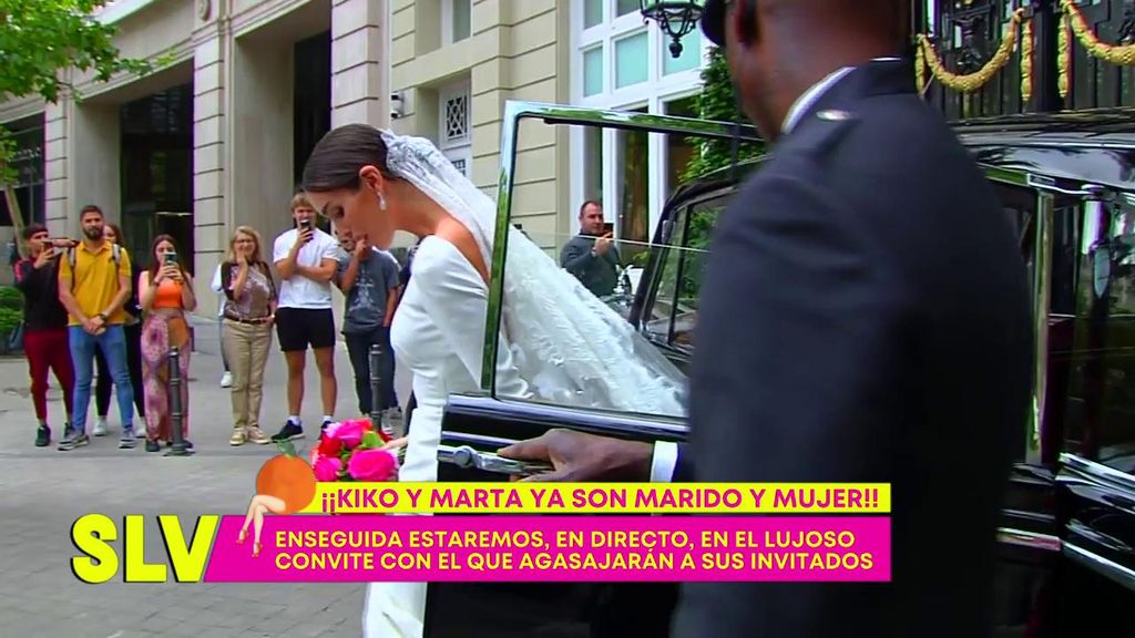 Kiko Matamoros y Marta López Álamo se dan el sí quiero: así de espectaculares iban vestidos los novios