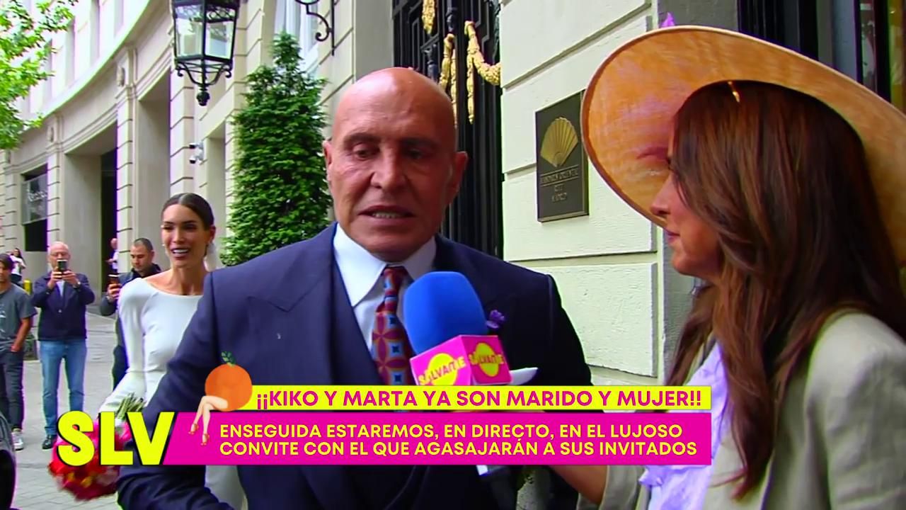 Kiko Matamoros y Marta López Álamo se dan el sí quiero: así de espectaculares iban vestidos los novios