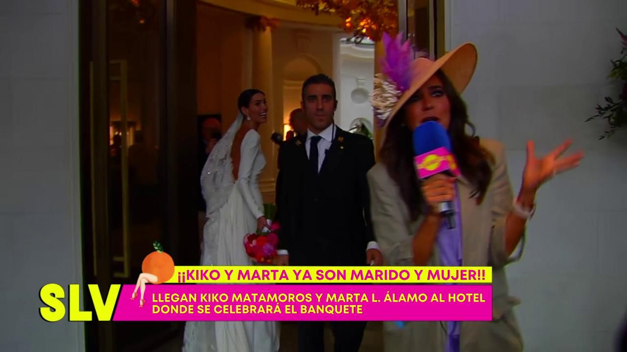 Kiko Matamoros y Marta López Álamo se dan el sí quiero: así de espectaculares iban vestidos los novios