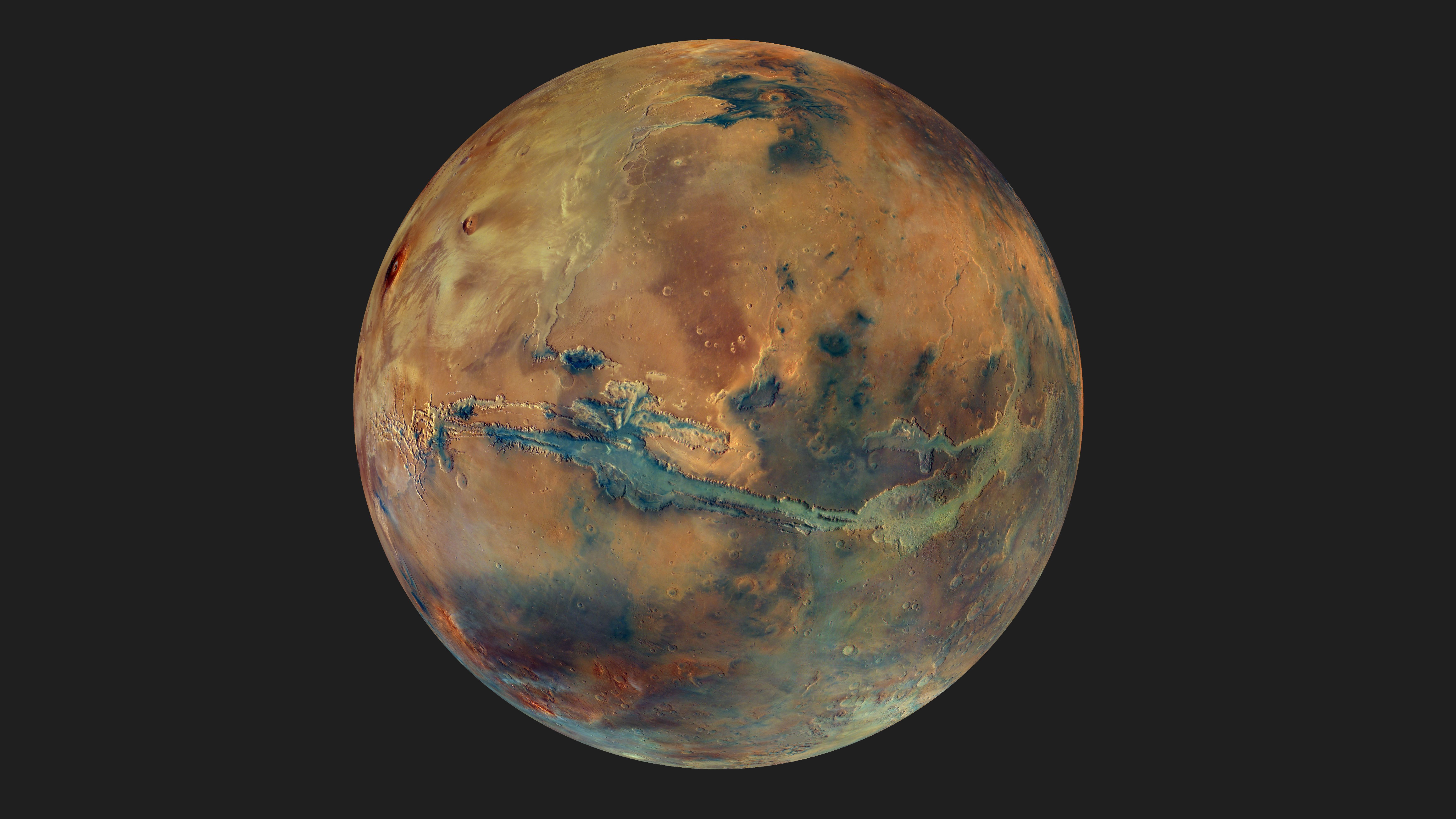 La misión Mars Express celebra 20 años con una nueva imagen de Marte