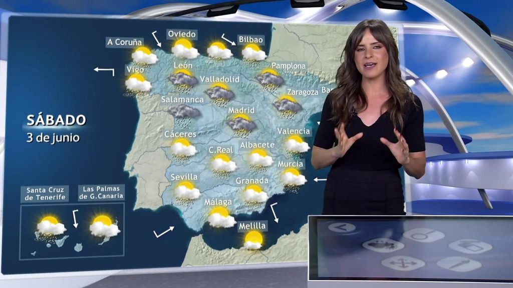 Las lluvias continuarán en toda España este fin de semana