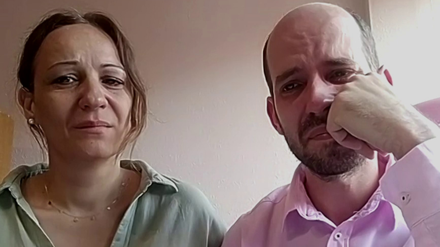 Los padres de la joven desaparecida