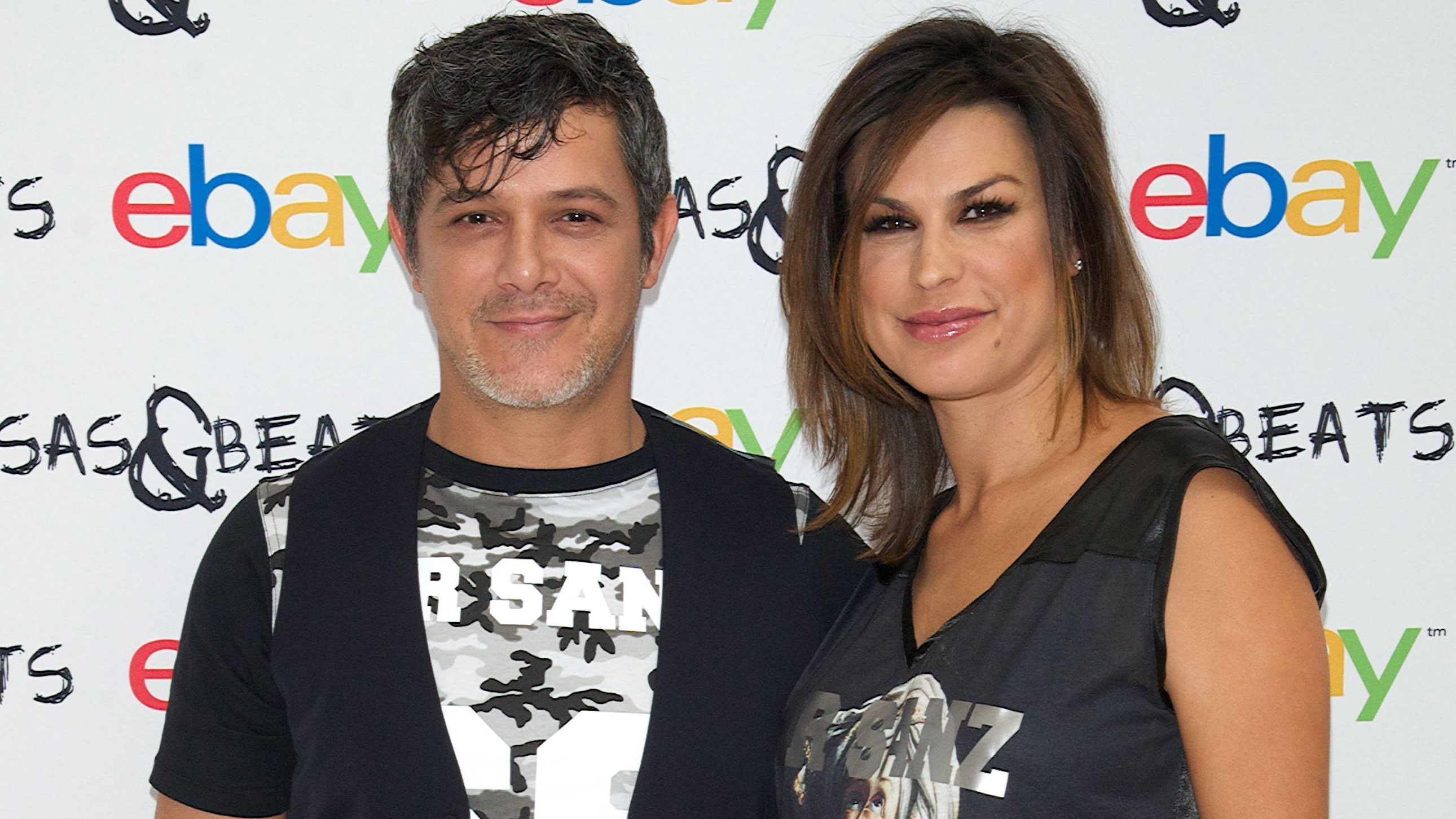 Raquel Perera y Alejandro Sanz, en una foto de archivo