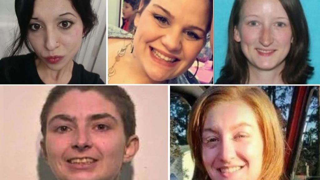 Ashley Real, Joanna Speaks, Bridget Webster, Charity Perry y Kristin Smith, cinco mujeres halladas sin vida en Portland y alrededores