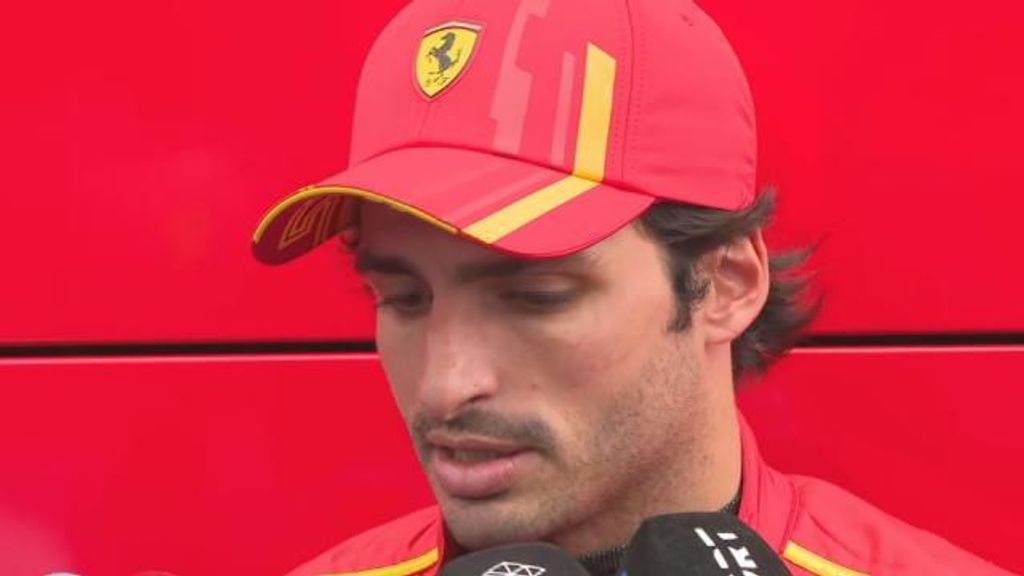 Carlos Sainz Jr., frustrado con el resultado en el GP de España: "Es la realidad del coche que tenemos"