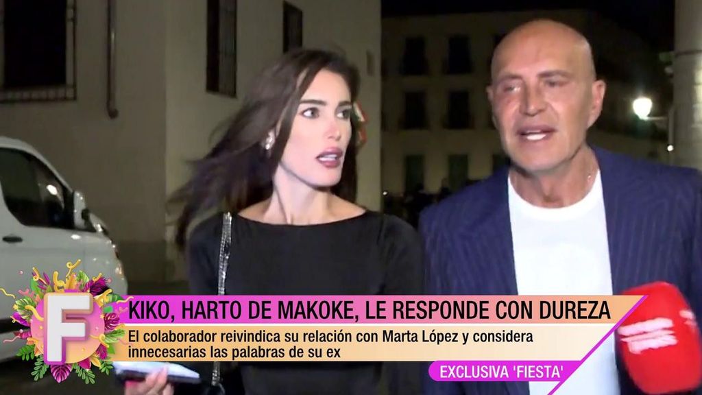 Matamoros y Marta reaccionan a los zascas de Makoke