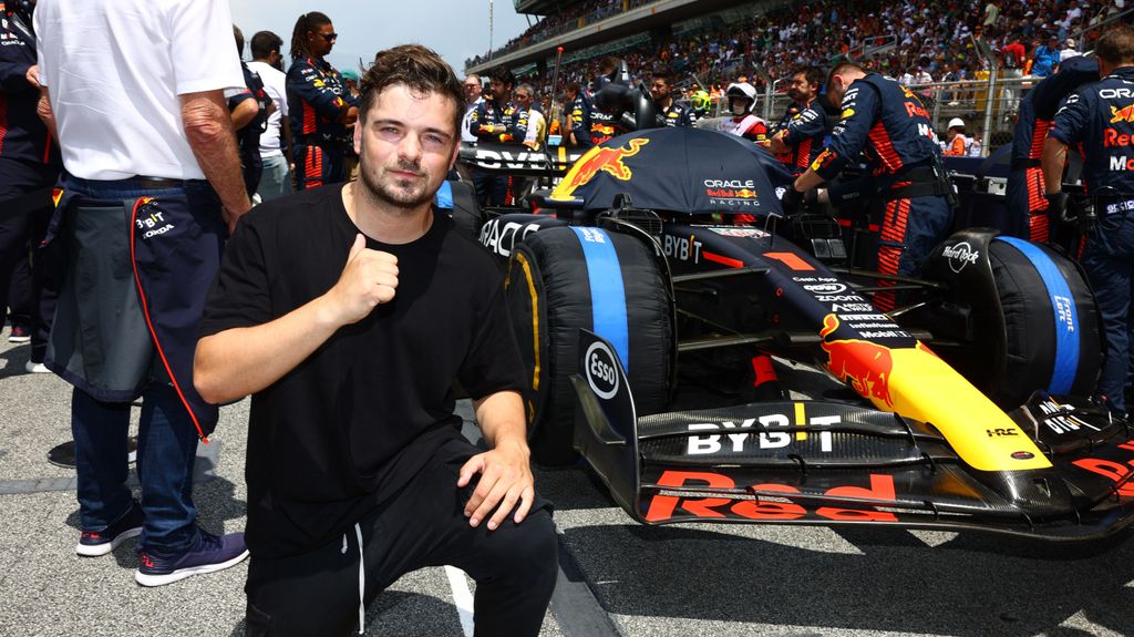 Martin Garrix en el Gran Premio de F1 de Barcelona