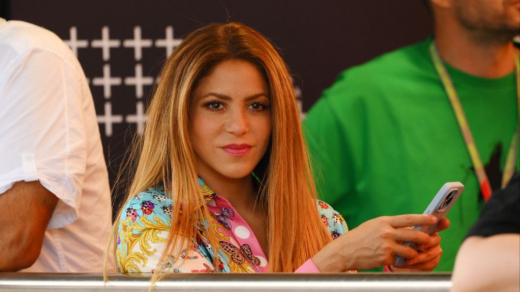 Shakira de espectadora en la Fórmula 1 de Barcelona