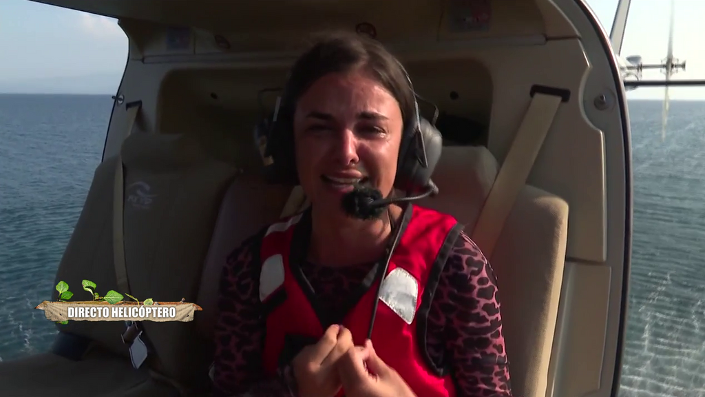 El emotivo discurso de Alexia Rivas al cumplir su sueño de saltar del helicóptero