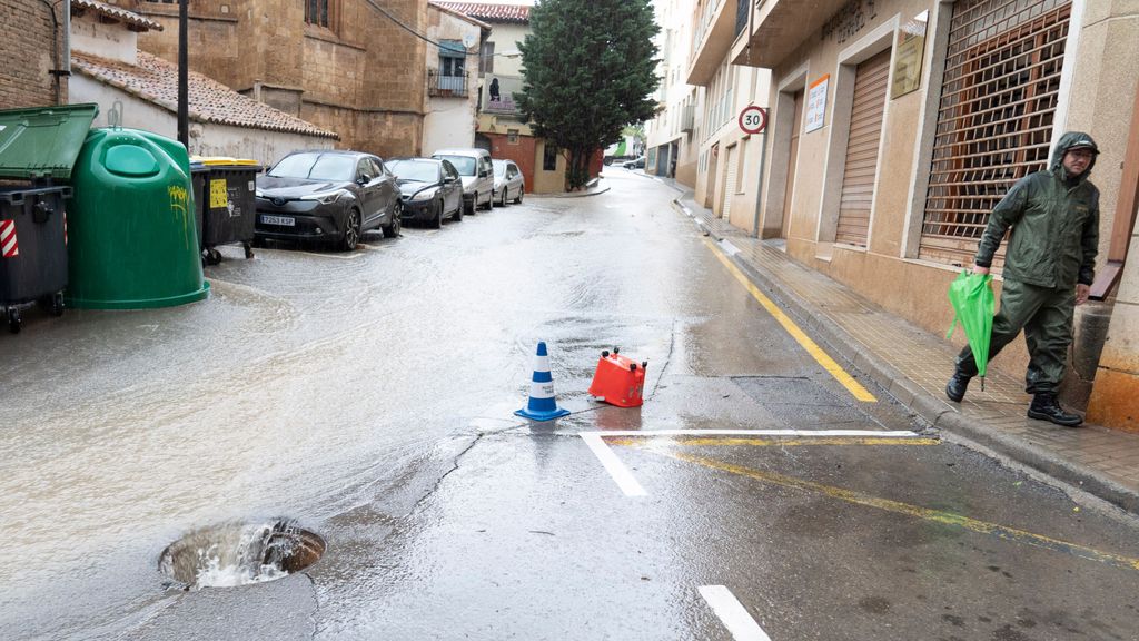 Lluvia en Teruel