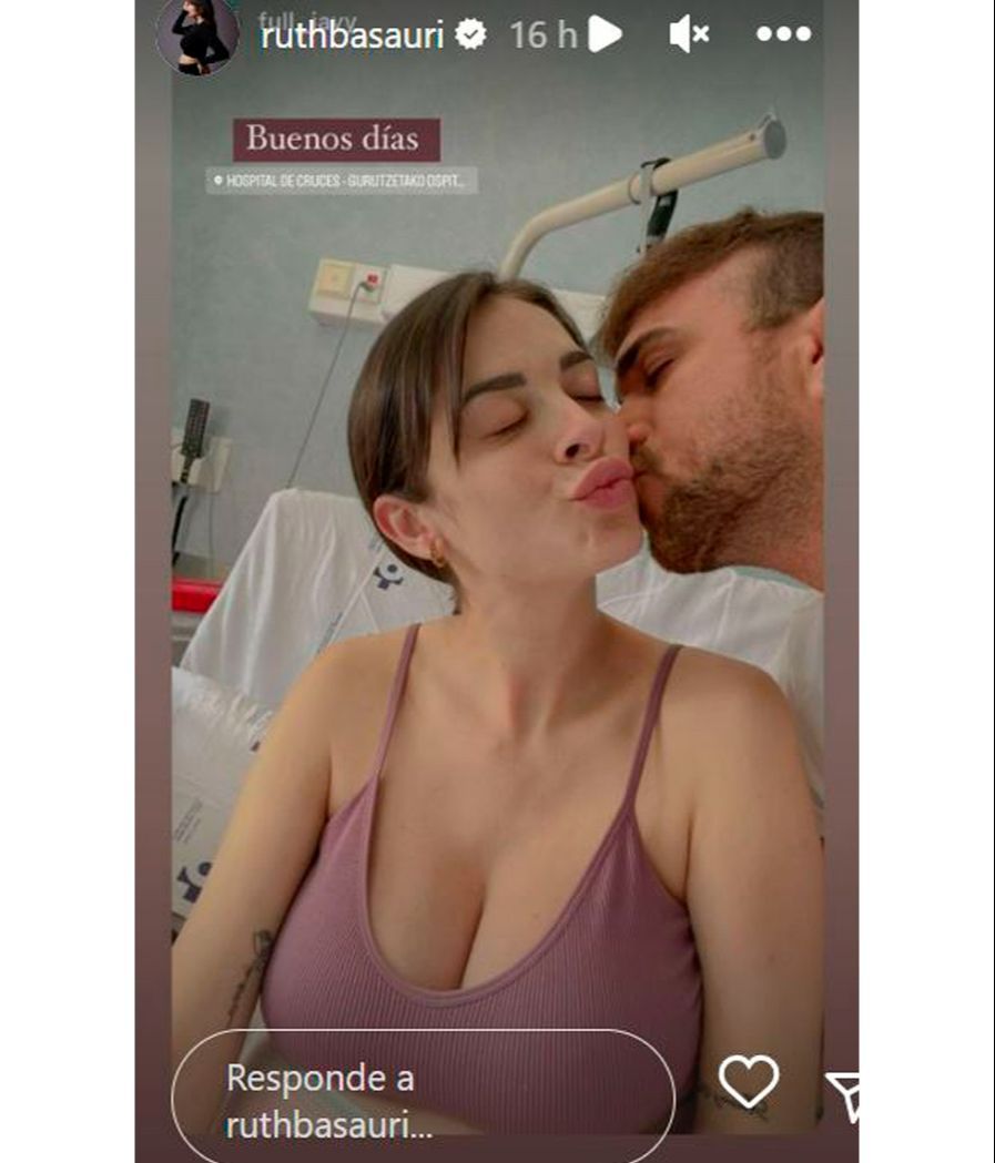 Ruth Basauri y Javy López están felices tras la llegada al mundo de su primer hijo
