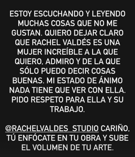 El comunicado de Alejandro Sanz