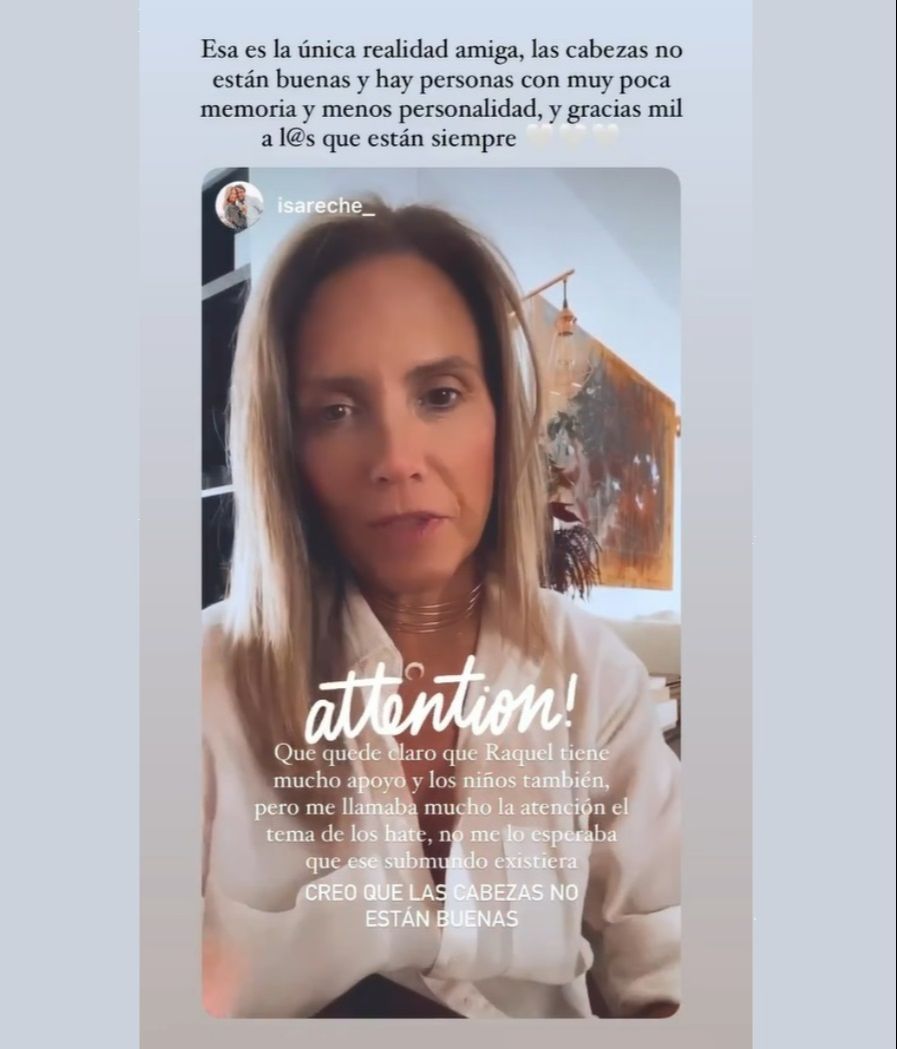 El story de Raquel Bollo