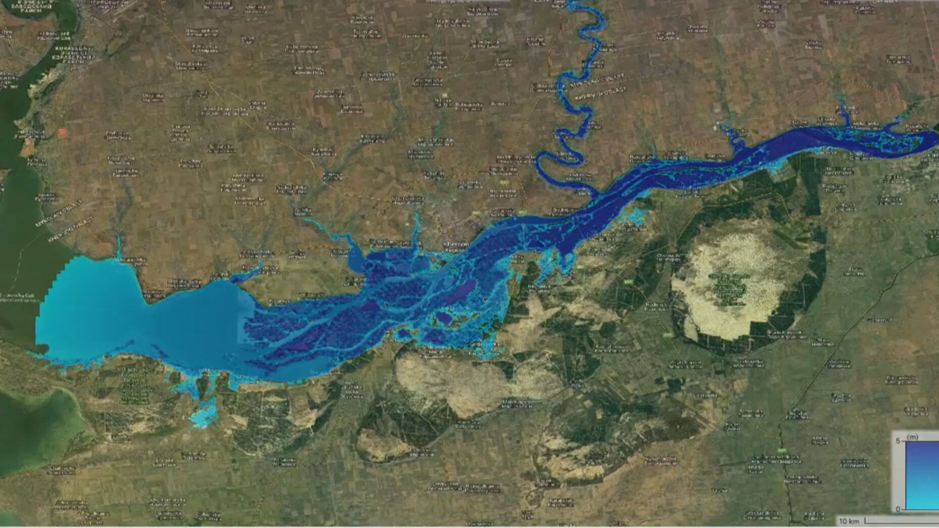 Inter Ucrania presa infografía inundacion frame 612