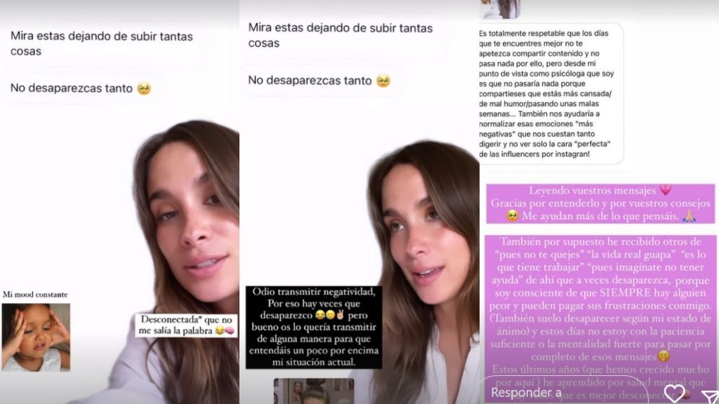 María Pombo explica su ausencia en redes sociales