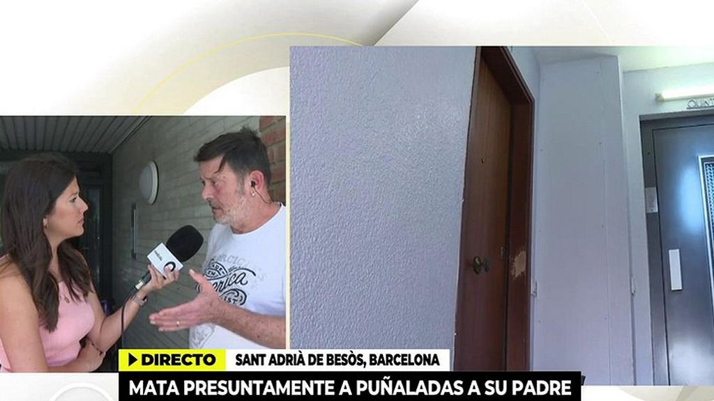 Vecino del hombre asesinado por su hija en Sant Adrià del Besòs en Barcelona: “Ella llegó a estar una semana escondida en el armario”