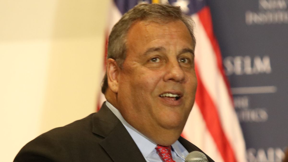 EuropaPress 5254424 march 27 2023 manchester new hampshire usa chris christie speaks at st EuropaPress 5254424 march 27 2023 manchester new hampshire usa chris christie speaks at st