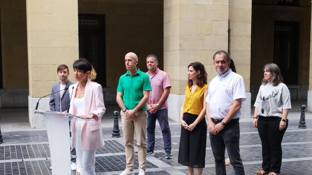 La candidata de EH Bildu a diputada general de Gipuzkoa, Maddalen Iriarte.
