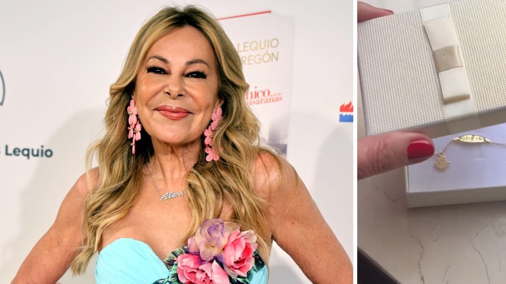 La pulsera de la nieta de Ana Obregón con homenaje a Aless Lequio