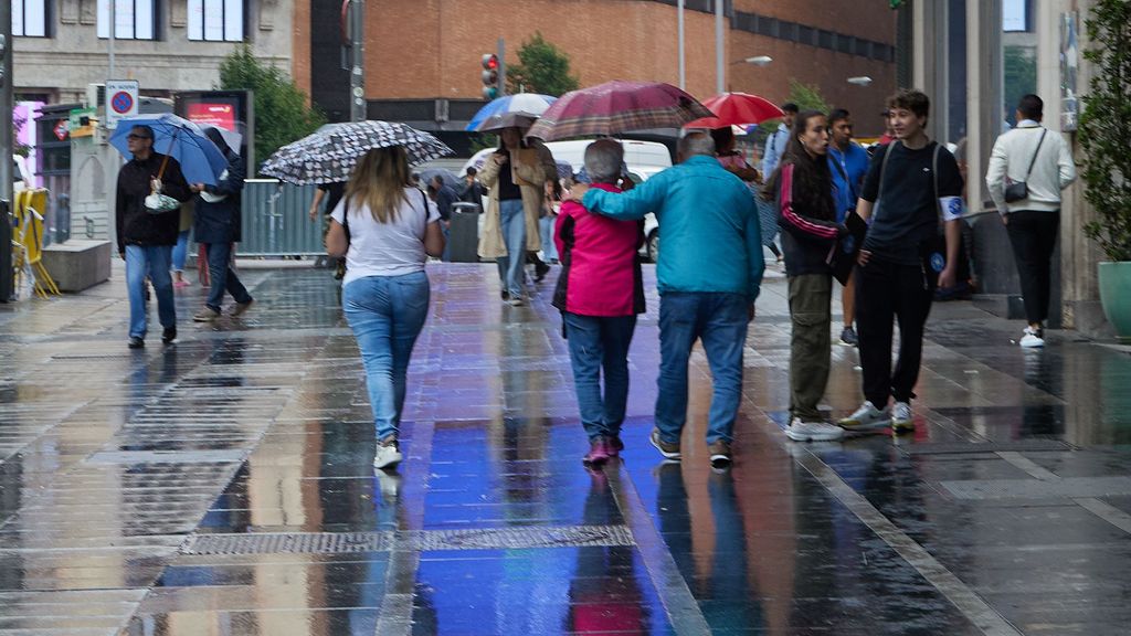 Las lluvias y tormentas se intensifican por la borrasca Óscar