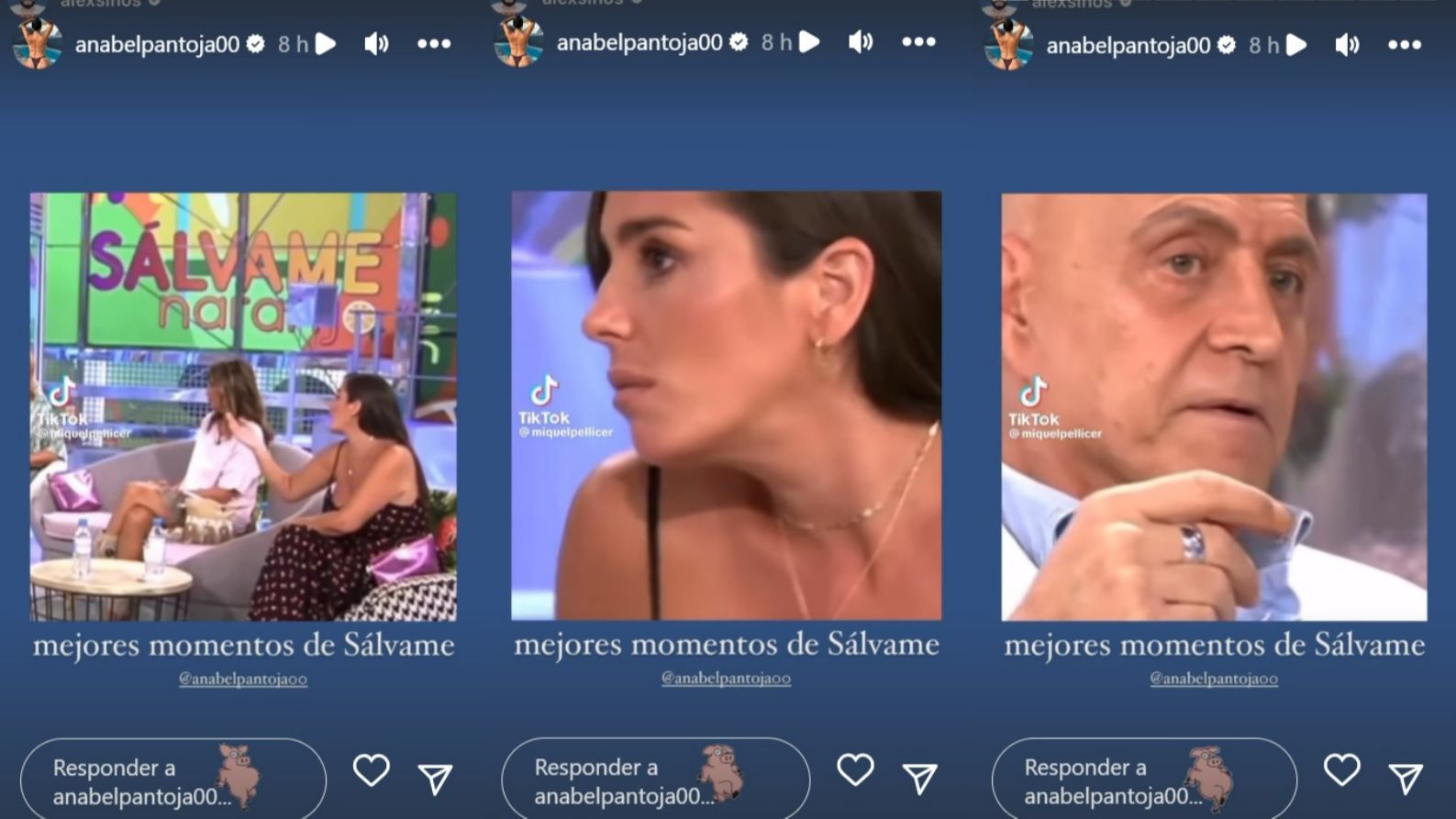 Anabel Pantoja recuerda su mejor momento en 'Sávame'