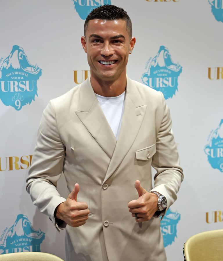 Cristiano Ronaldo, en su última aparición pública