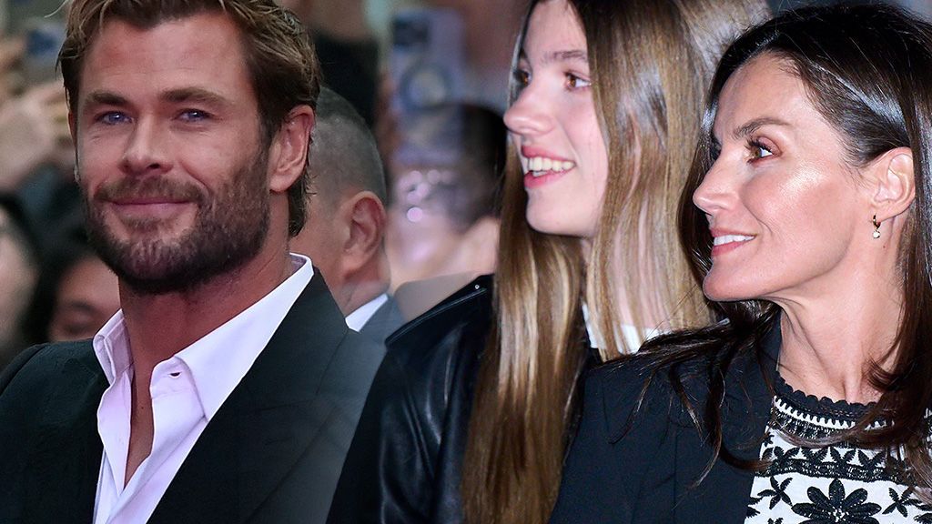 El encuentro secreto entre Letizia, la infanta Sofía y Chris Hemsworth