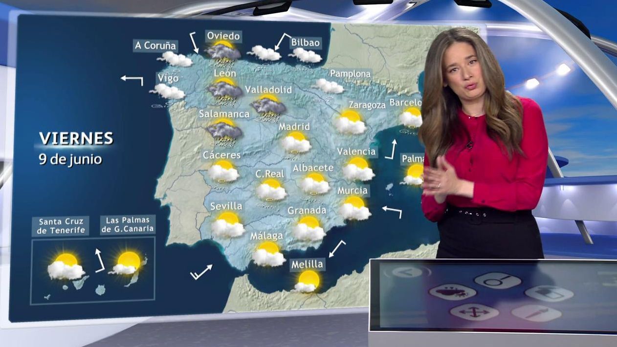 La borrasca Óscar seguirá causando tormentas en España el viernes