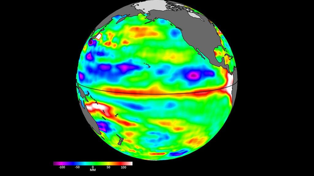 Los datos del nivel del mar del satélite Sentinel 6 Michael Freilich del 24 de abril