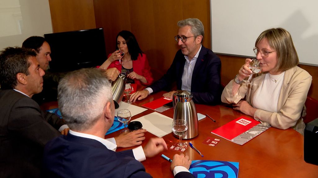 Reunión de los representantes del PPCV y PSPV