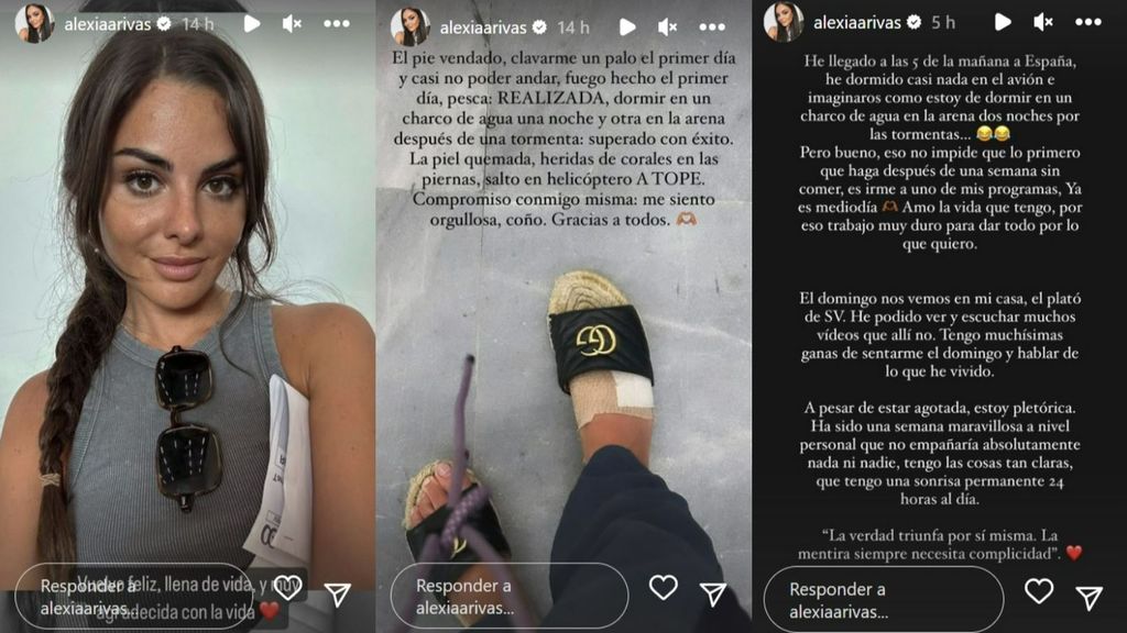 Alexia Rivas hace balance de su aventura