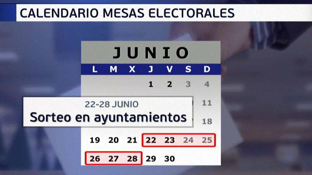 Elecciones 23J: cómo delegar en un sustituto la obligación de ser miembro de una mesa electoral