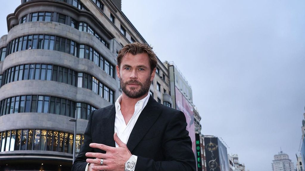 Hemsworth, durante su reciente visita a Madrid