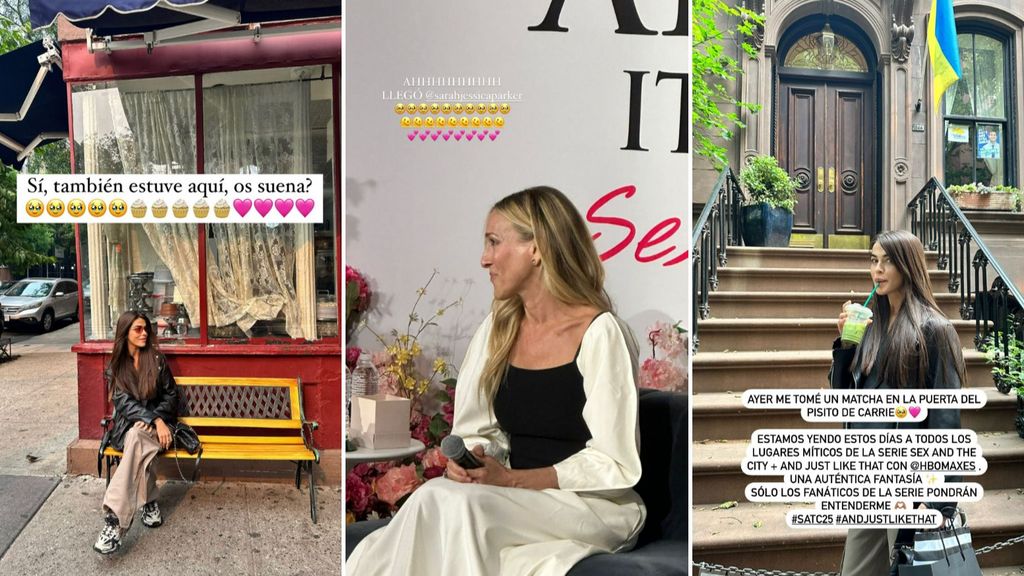 Violeta Mangriñán no podrá olvidar nunca el momento en el que ha conocido a Sarah Jessica Parker