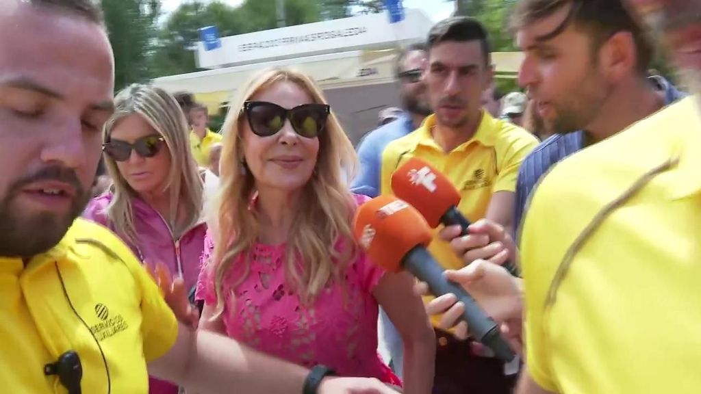 El altercado de la seguridad de Ana Obregón con la prensa