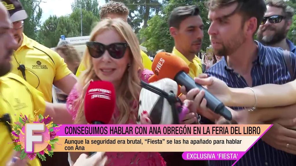 Ana Obregón regaña a su equipo de seguridad