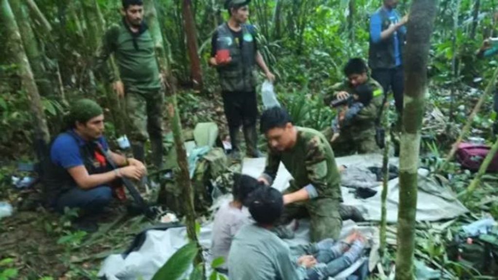 Los niños rescatados en la selva colombiana estarán a cargo de los servicios sociales durante seis meses