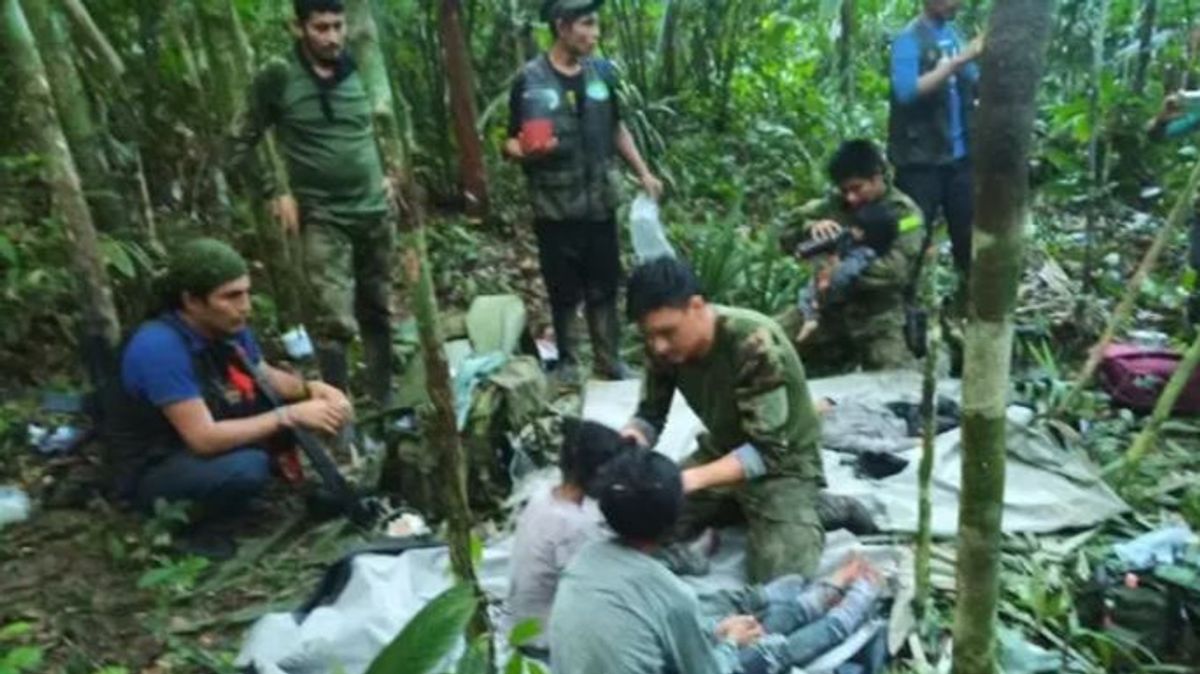 La madre de los niños rescatados en Colombia "estuvo viva 4 días", según el padre