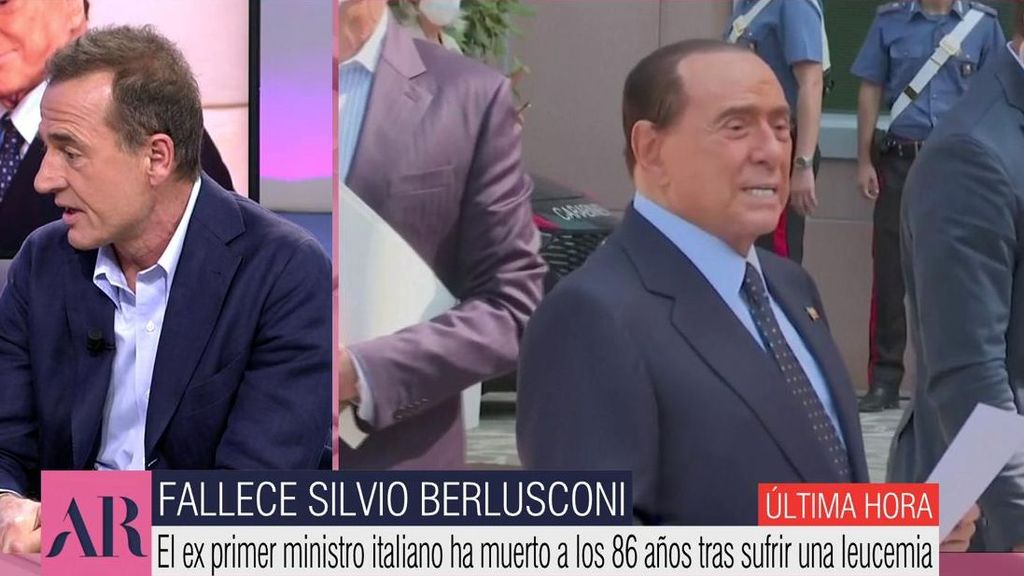 Lequio reacciona a la muerte de Berlusconi y cuenta una anécdota junto a él y Antonia Dell’Atte: "Cenamos en la misma mesa"