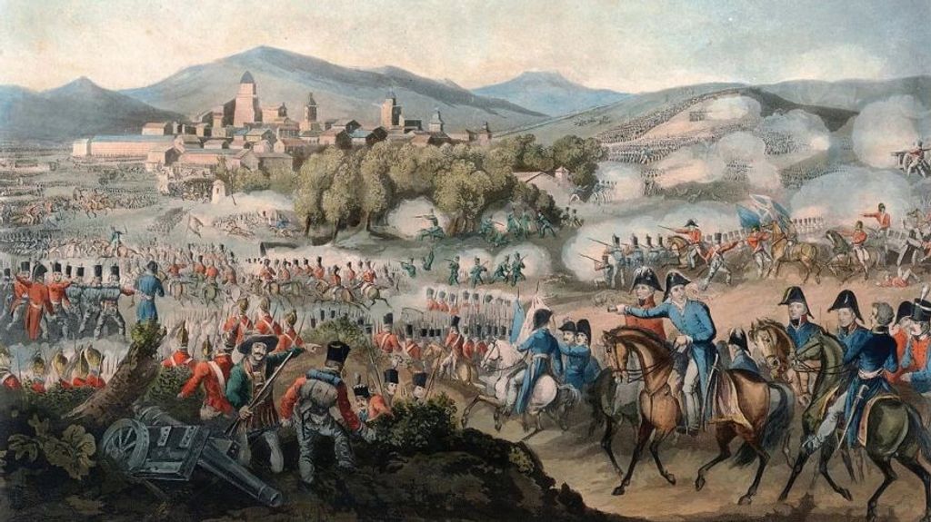 21 de junio de 1813, la Batalla de Vitoria.