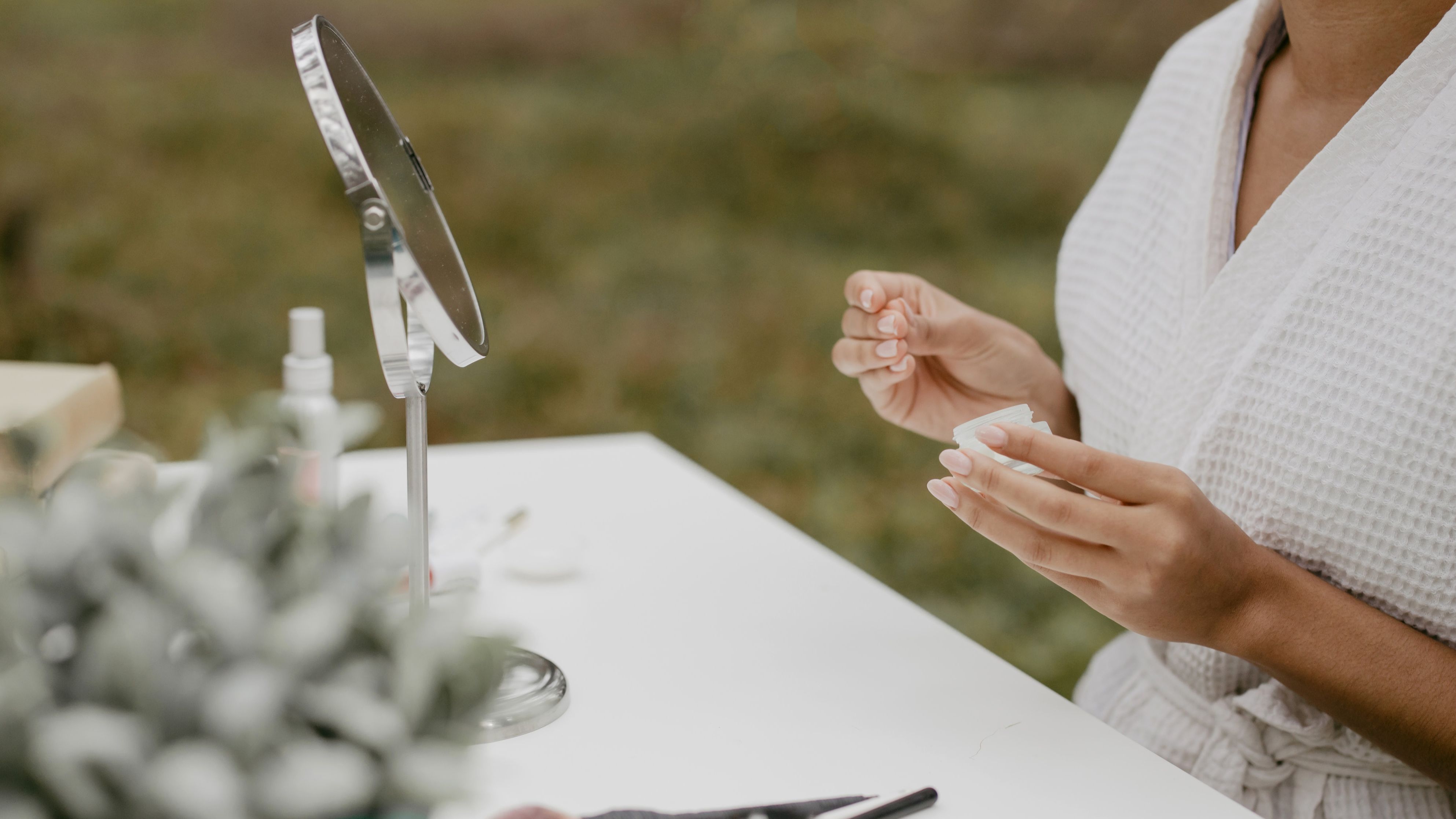Disfruta de tu rutina de belleza. FUENTE: Pexels