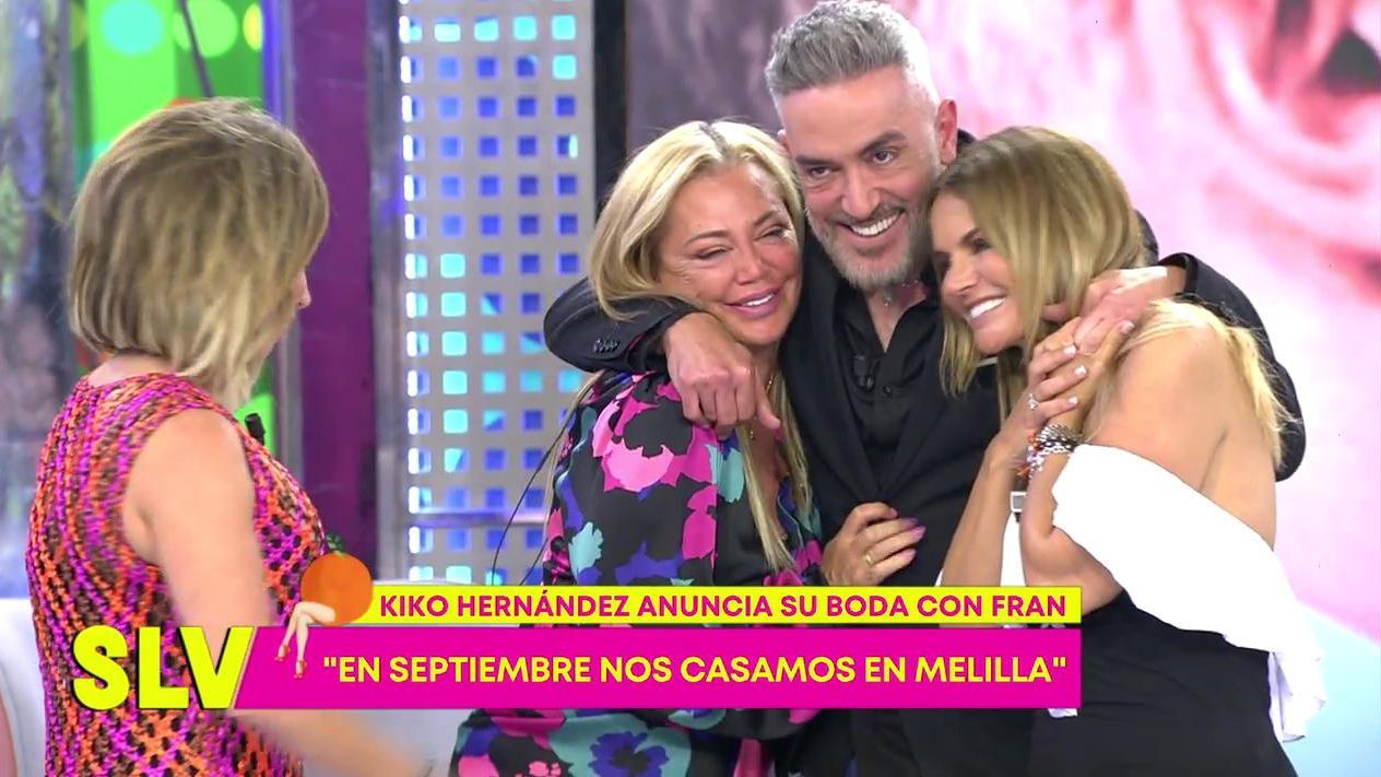 Kiko Hernández, Belén Esteban, Marta López y María Patiño