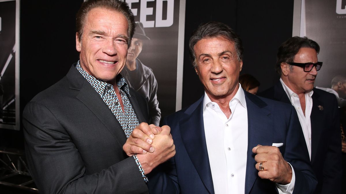 Stallone y Schwarzenegger