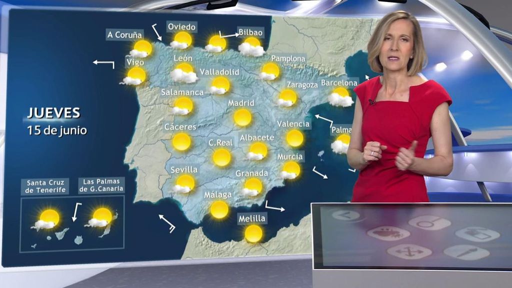 España volverá al verano el jueves con más de 35 grados en algunas zonas