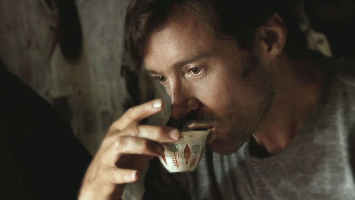 Hugh Jackman y su café mañanero
