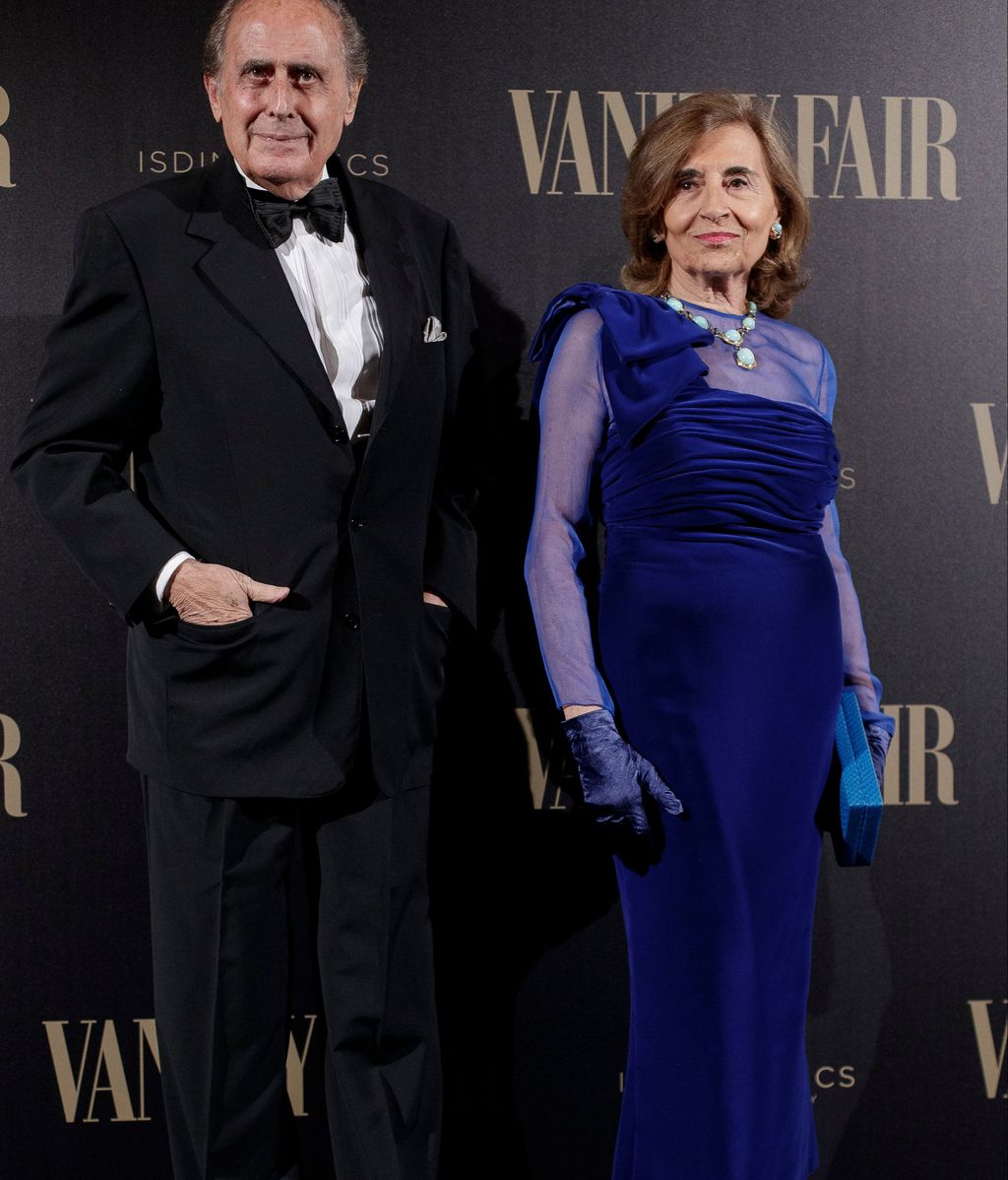 Jaime Peñafiel con su mujer, Carmen Alonso (2016)